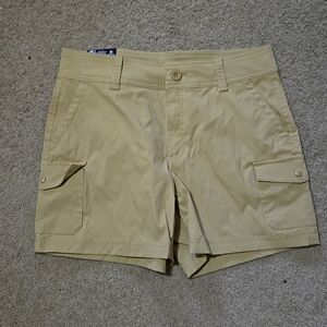 Eddie Bauer Women's Tan Cargo Shorts  6